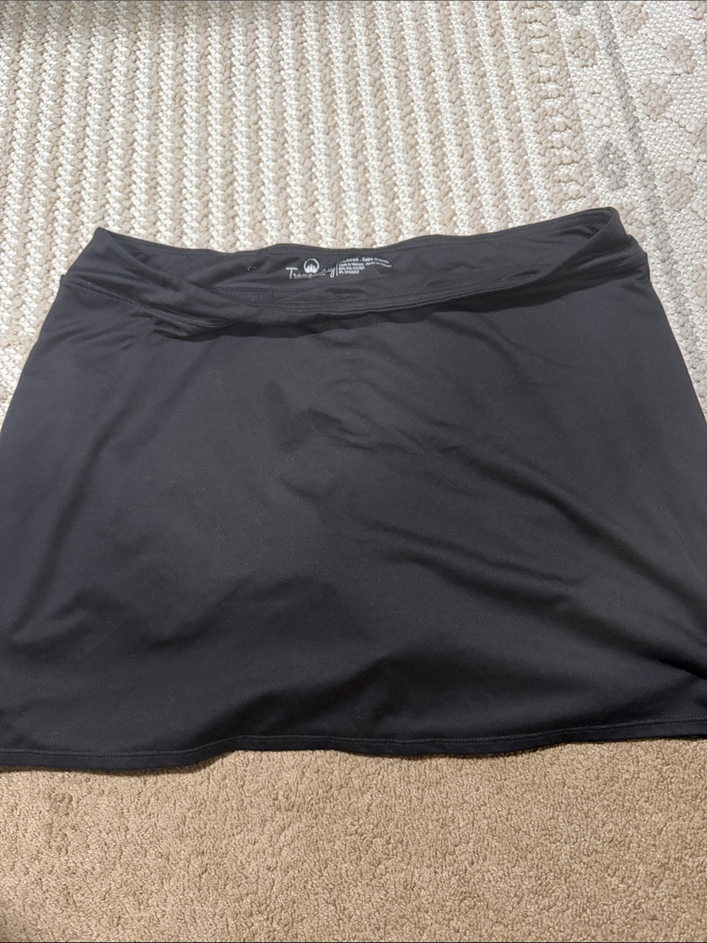Tranquility by Colorado Clothing Black Skater Skort